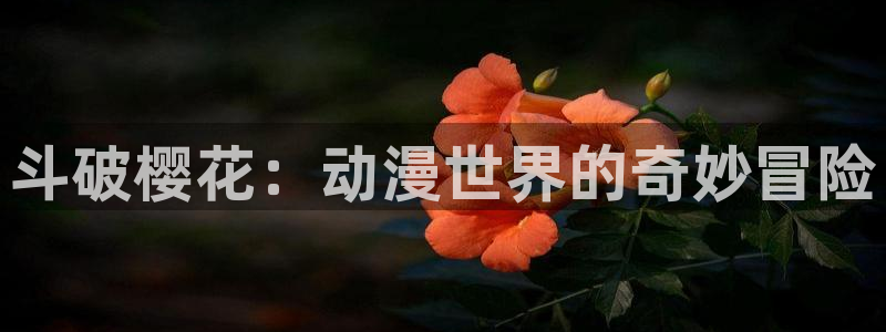 yy漫画网官网入口：斗破樱花：动漫世界的奇妙冒险